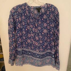 J crew floral blouse never worn